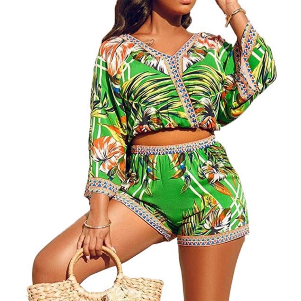Tropical two piece